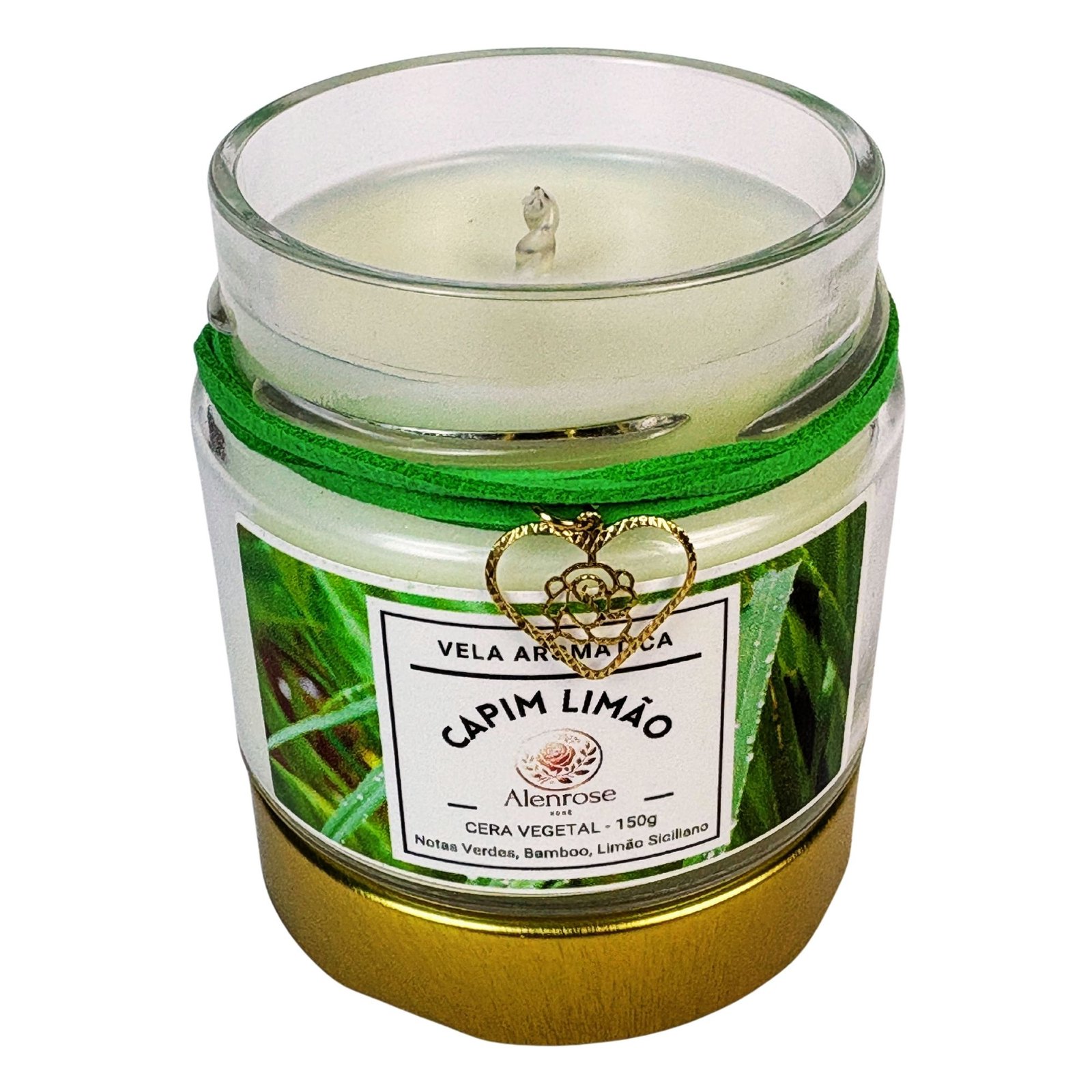 Vela Aromática Capim Limão
