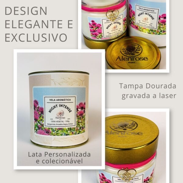 Vela Aromática Capim Limão