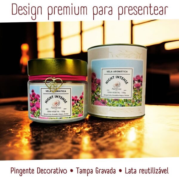 Vela Aromática Capim Limão
