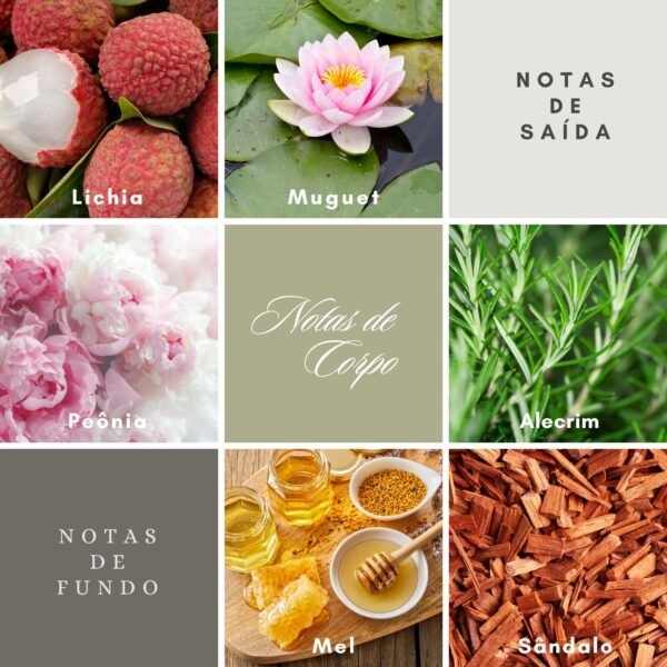 Vela Aromática Lírio e Alecrim