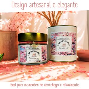 Vela Aromática Flor de Cerejeira