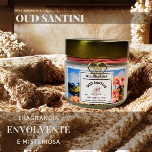 Vela Aromática Oud Santine