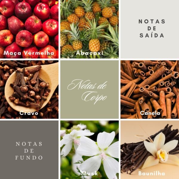 Vela Aromática Maçã e Especiarias
