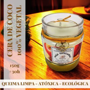 Vela Aromática Maçã e Especiarias