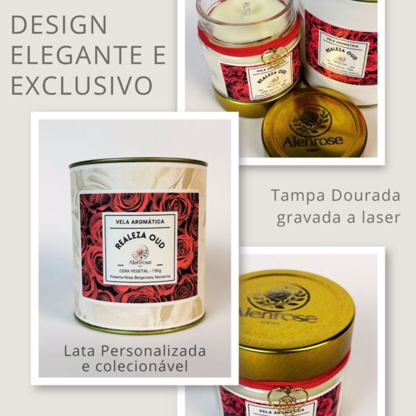 Vela Aromática Realeza Oud