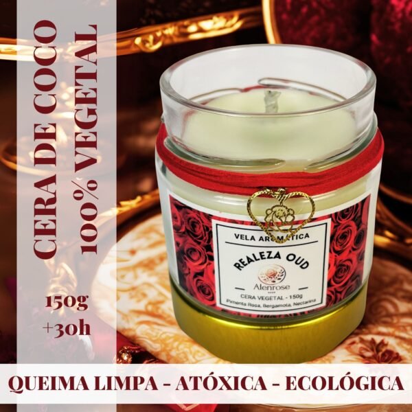 Vela Aromática Realeza Oud