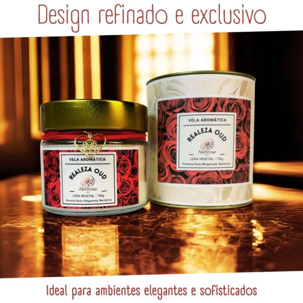Vela Aromática Realeza Oud