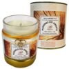 Vela Aromática Madeira do Oriente Alenrose – Amadeirado Ambarado, Cera de Coco Vegetal 100%, 150g