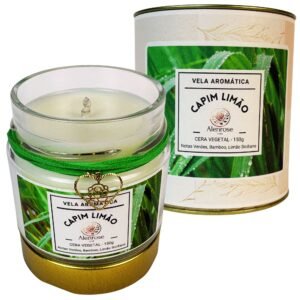 Vela Aromática Capim Limão