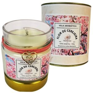 Vela Aromática Flor de Cerejeira