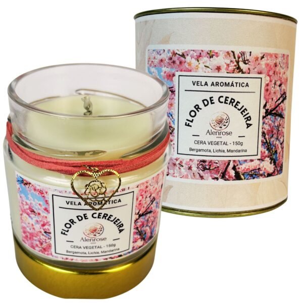 Vela Aromática Flor de Cerejeira