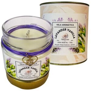 Vela Aromática Lavander Vanilla