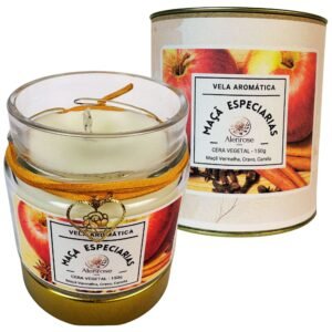 Vela Aromática Maçã e Especiarias