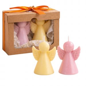 Vela aromática kit 2 anjinhos