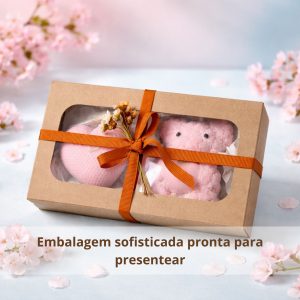 Vela aromática kit Ursinho
